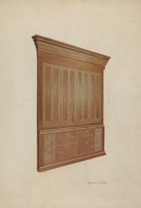 Gabinet autorstwa Raymond E. Noble
