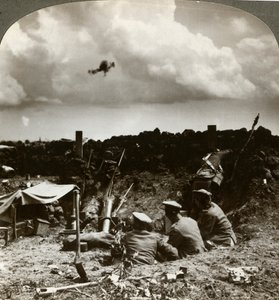Moździerze w okopach, I wojna światowa, 1914-1918.