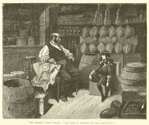 Ilustracja do Małego Lorda Fauntleroy