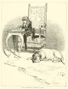 Ilustracja do Małego Lorda Fauntleroy