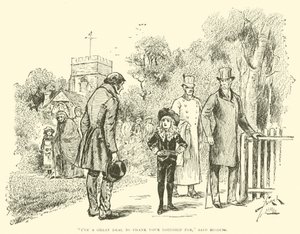 Ilustracja do Małego Lorda Fauntleroy