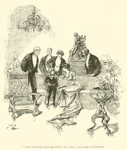 Ilustracja do Małego Lorda Fauntleroy