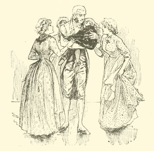 Ilustracja do Małego Lorda Fauntleroy