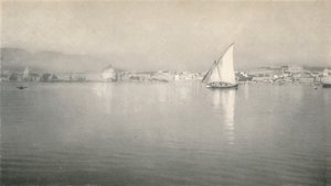 W porcie, Palma, Majorka, c1927, 1927