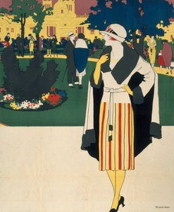 Przycięta wersja Harrogate, plakat LNER
