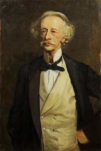 Portret poety Coventry Patmore 1823-1896 .