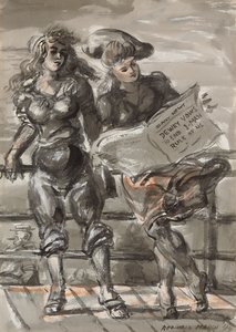 Daily News autorstwa Reginald Marsh