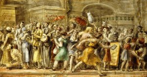 Czternasta ulica autorstwa Reginald Marsh