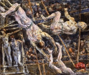 The Flying Concellos autorstwa Reginald Marsh