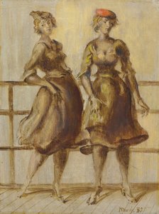 Dwie kobiety autorstwa Reginald Marsh