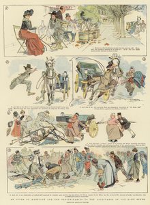 Oferta zawarcia małżeństwa i warunki wstępne przyjęcia tej oferty (kolor litograficzny) autorstwa Reginald Thomas Cleaver
