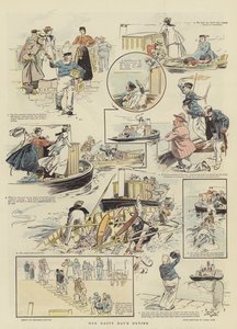 Nasza wycieczka szczęśliwego dnia (chromolitho) autorstwa Reginald Thomas Cleaver