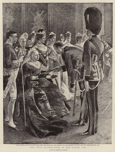 Pierwszy salon w sezonie autorstwa Reginald Thomas Cleaver
