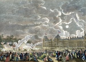 Uroczystość ku czci męczenników z 1792 r. 1794-1804 (rycina) autorstwa Reiner Vinkeles