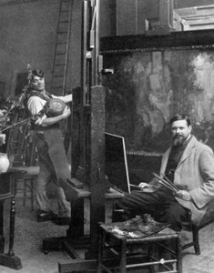 Sir Frank Brangwyn 1867-1956, walijski artysta, 1911-1912.