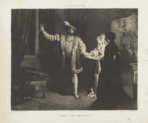 Odcinek z życia Fransa I Frans den Eerste (tytuł na obiekcie)