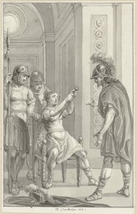 De dood van Gemellus autorstwa Reinier Vinkeles (I)