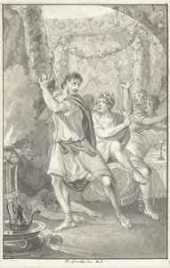 Lucius Aemilius Sejanus redt het leven van Tiberius