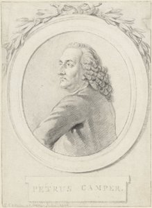 Portret profesora Petrusa Campera autorstwa Reinier Vinkeles (I)