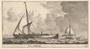 Samourczyk, XVII wiek. autorstwa Reinier Zeeman