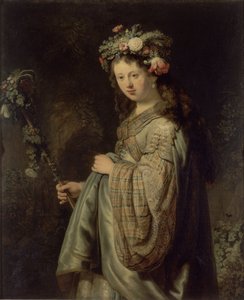 Flora autorstwa Rembrandt