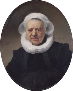 Portret Aechje Claesdr. Pesser autorstwa Rembrandt van Rijn