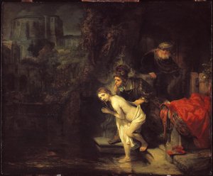 Zuzanna i Starsi autorstwa Rembrandt van Rijn
