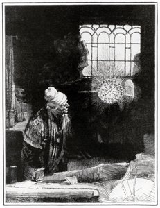 Faust Goethego - autorstwa Rembrandt Harmensz. van Rijn (after)