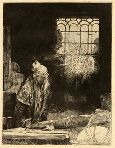 Doktor Faust autorstwa Rembrandt van Rijn