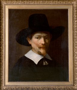 Portret mężczyzny (olej na płótnie) autorstwa Rembrandt Harmensz. van Rijn