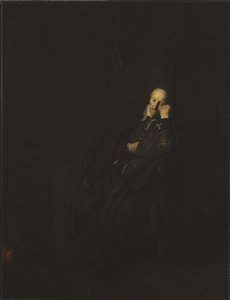 Portret starca, 1629 autorstwa Rembrandt van Rijn