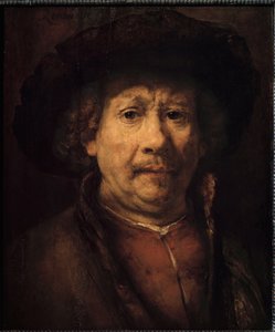 Mały autoportret (Obraz, ok. 1666) autorstwa Rembrandt van Rijn