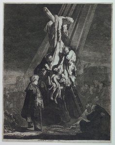 Zdjęcie z krzyża autorstwa Rembrandt van Rijn