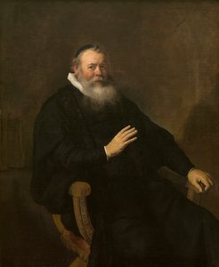 Kaznodzieja Eleazar Swalmius autorstwa Rembrandt Harmensz. van Rijn