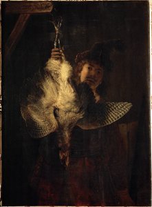 Łowca bąków. Dąb autorstwa Rembrandt Harmensz. van Rijn