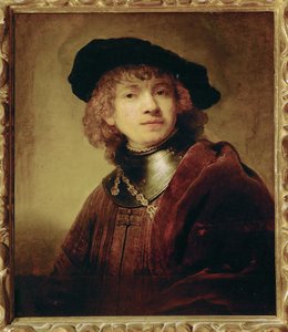 Młodzieńczy autoportret autorstwa Rembrandt Harmensz. van Rijn