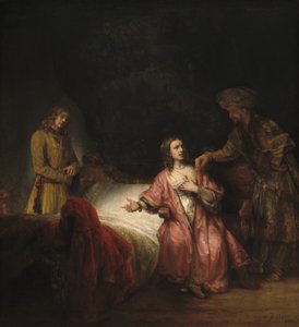 Józef oskarżony przez żonę Potyfara, 1655.