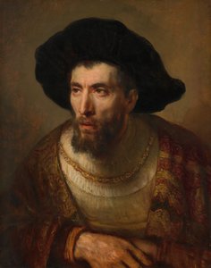 Filozof, c. 1653. Twórcy: Warsztat Rembrandta, Willem Drost.
