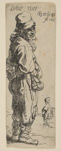 Chłop Odpowiadający: To nie, 1634. autorstwa Rembrandt van Rijn