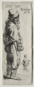 Chłop Odpowiadający: „to nic” autorstwa Rembrandt van Rijn