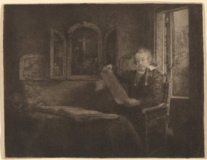 Abraham francuski autorstwa Rembrandt van Rijn