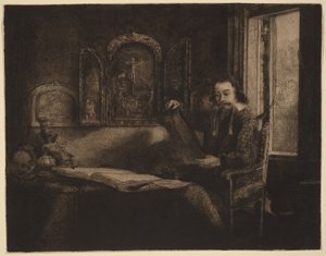 Abraham Francen autorstwa Rembrandt van Rijn