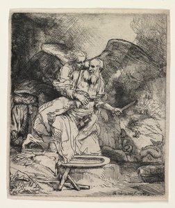 Ofiara Abrahama autorstwa Rembrandt van Rijn
