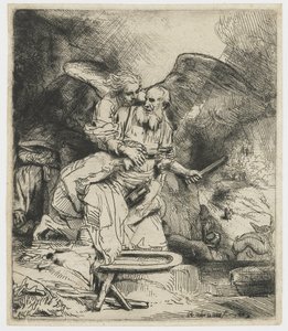 Ofiara Abrahama autorstwa Rembrandt van Rijn