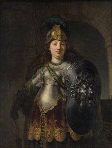 Bellona, 1633 r autorstwa Rembrandt van Rijn