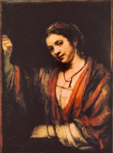 Portret Hendrickje Stoffels autorstwa Rembrandt van Rijn