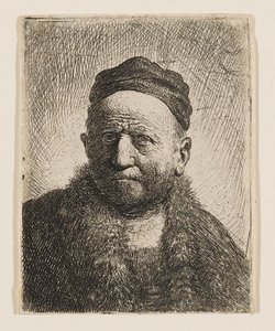 Popiersie mężczyzny (ojciec Rembrandta?) autorstwa Rembrandt van Rijn