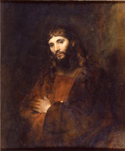 Chrystus z założonymi rękami Rembrandt van Rhijn (1606-1669) autorstwa Rembrandt van Rijn