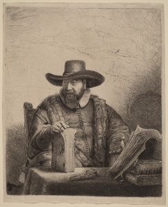 Cornelis Claesz Anslo autorstwa Rembrandt van Rijn