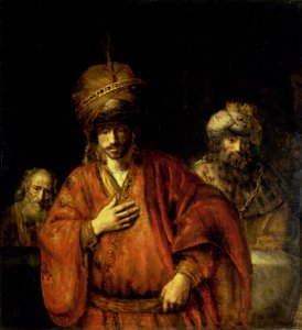 Dawid i Uriasz autorstwa Rembrandt van Rijn
